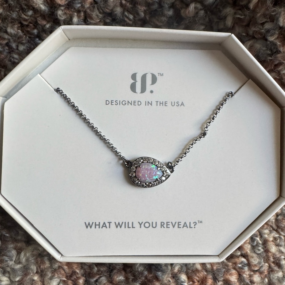 Teardrop Sparkle Necklace